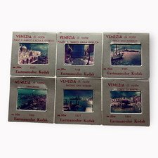 12x Rare Vintage Photo Slides Venezia Collection 35mm. Eastmancolor Kodak Film