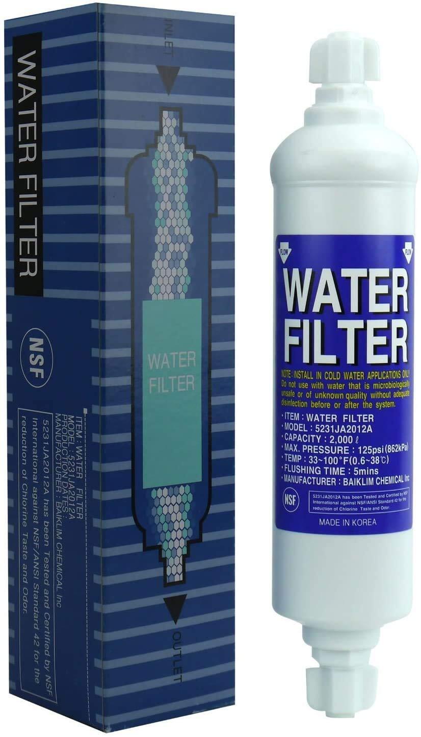 WATER FILTER 5231JA2012A | Filtro Acqua - Compatibile con LG, Hotpoint (I3v)