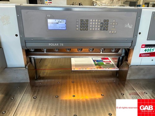 Polar Guillotine 78 ES year 1998 - fully serviced paper cutting machine - Picture 3 of 9