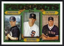 1997 Topps Prospects 493 Darrin Blood Heath Murray Carl Pavano