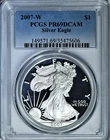 2007-W Proof Silver American Eagle PCGS PR-69 DCAM