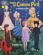Costume Party Crochet Fashion Doll Outfits Dress Clothing Patterns
