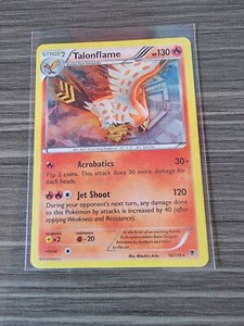 Pokémon TCG Talonflame Phantom Forces 10/119 Cracked I’ve Holo Foil Rare - LP/NM