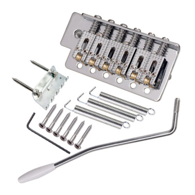 Zinklegierung Roller Sattel Tremolo Trem Brücke mit Stange für Squier