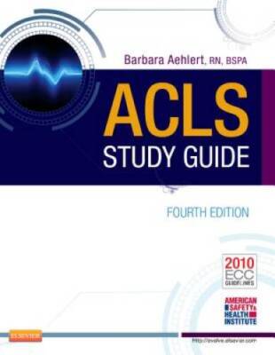 ACLS Study Guide, 4e - Paperback By Barbara Aehlert - GOOD