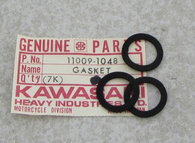 11009-1048 Kawasaki Signal Lamp Gaskets (set of 3) for KZ1000 Z1R