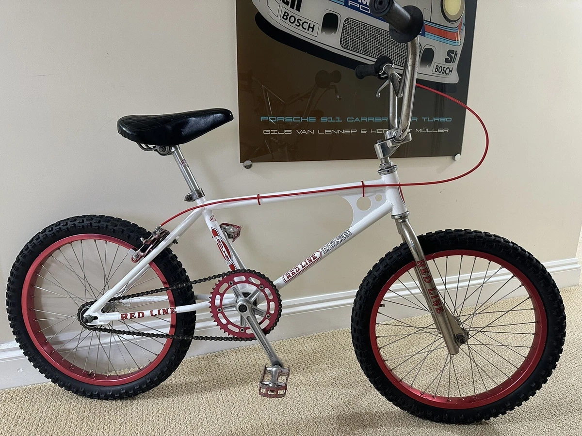 Old School Bmx Redline Mx2 Year 1978 Brute Dura Ace Kkt Lightening Etc