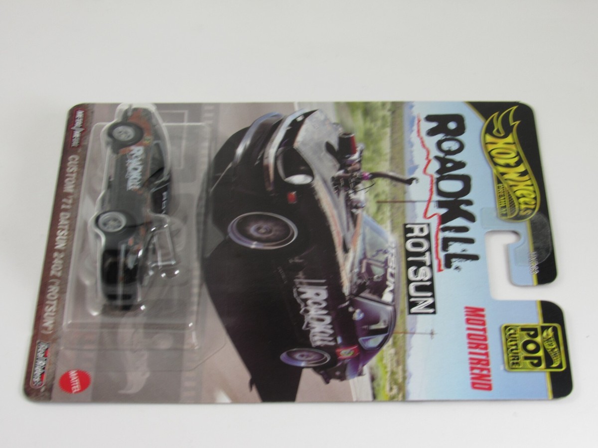 Hot Wheels 2023 MotorTrend Roadkill Custom 1971 '71 DATSUN 240Z