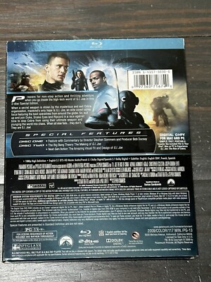 G.I. Joe The Rise of Cobra (2009), Blu-Ray 2 Disk Digital Dir