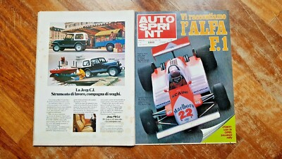AUTOSPRINT JAHR 1981 NR. 47 - F. 1 - WATSON - LAUDA - FITTIPALDI - OSELLA - ALEN
