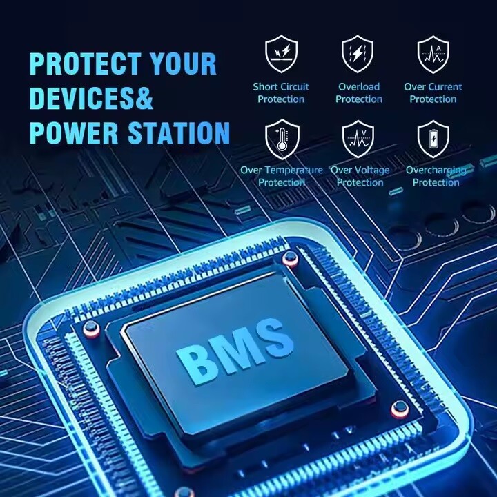 Portable Solar Generator 300W 260Wh 40W Solar 110V AC 70400mAh