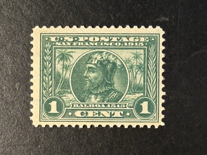 US STAMP #397 1 CENT MINT NH OG 1913 SEE IMAGES!!