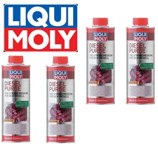 Set of 4 Liqui Moly Diesel Fuel Additive Purge 500 ml. Can 2005