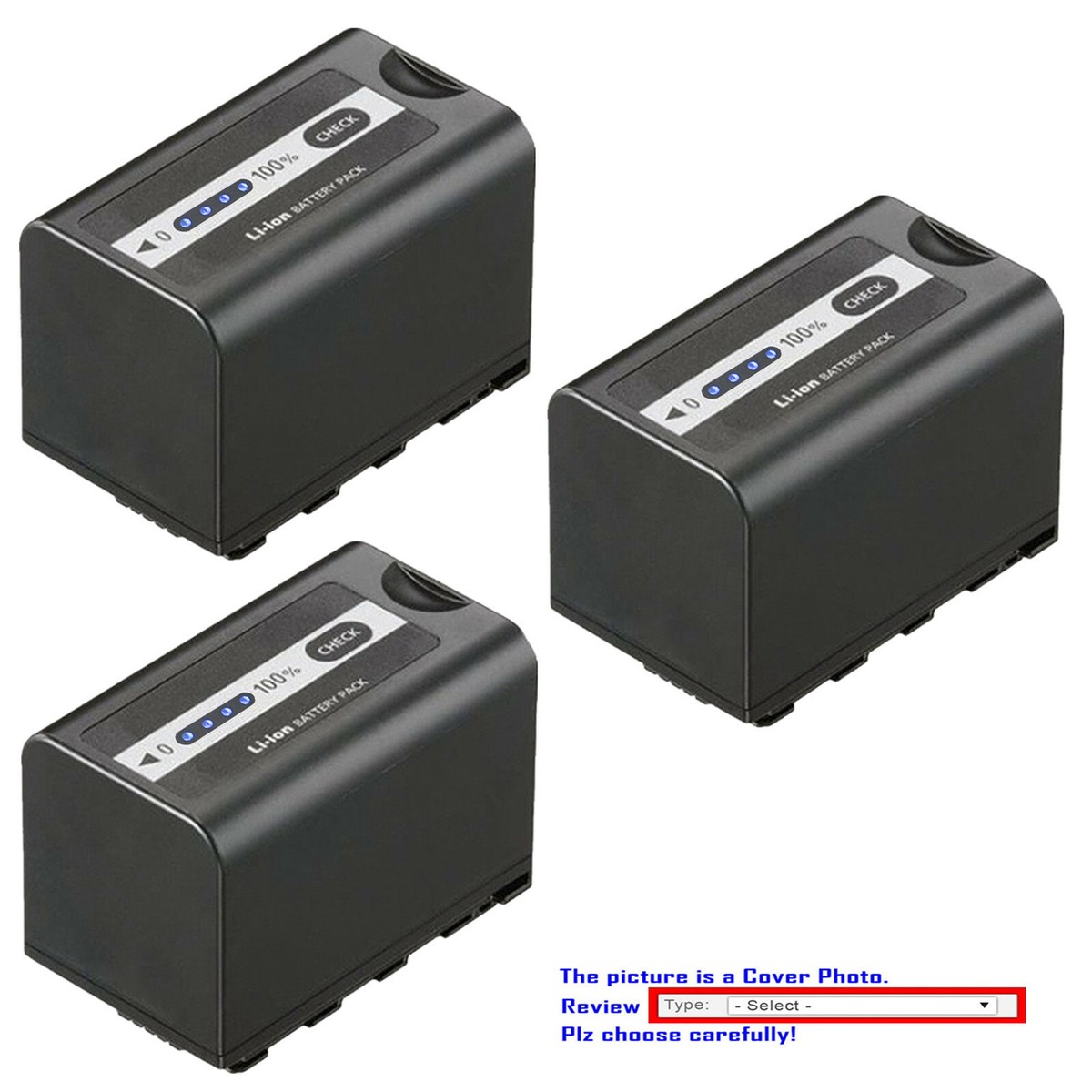 Kastar AG-VBR59 Battery Pack Replacement for Panasonic HC-X2 4K