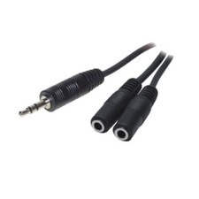 Y Klinke 3,5mm Adapter Kabel Splitter auf 2x ...