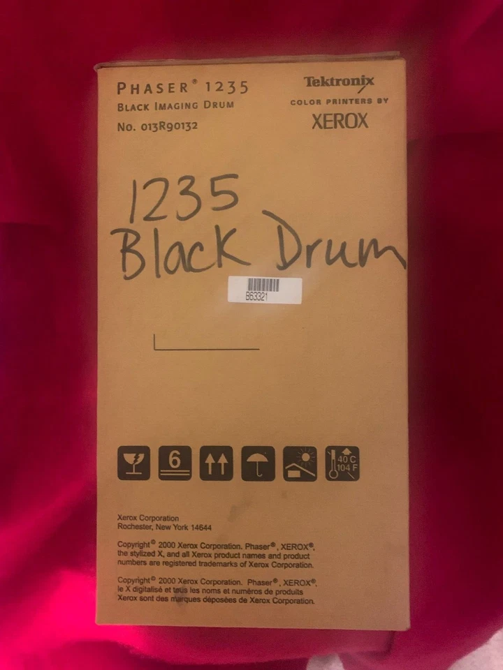 NEW Genuine Xerox Phaser 1235 1235n 1235dt 1235dx Black Imaging Drum 013R90132 - Image 3 of 4