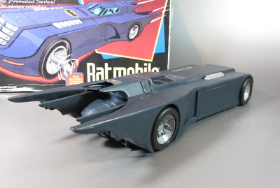 Batmobile Kenner Série Animée Batman 1993 - Vintage, Boîte Abîmée, Véhicule Jouet