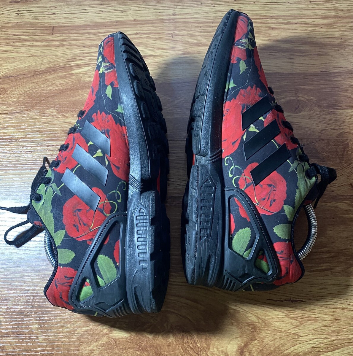 Adidas Womens Shoes Torsion ZX Flux Red Rose Black Stripe Adidas Womens Shoes Torsion ZX Flux Red Rose Black Stripe