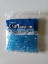 "LIGHT SAPPHIRE BEADS" - 10 m/m ROUNDS - 144-ct - NEW