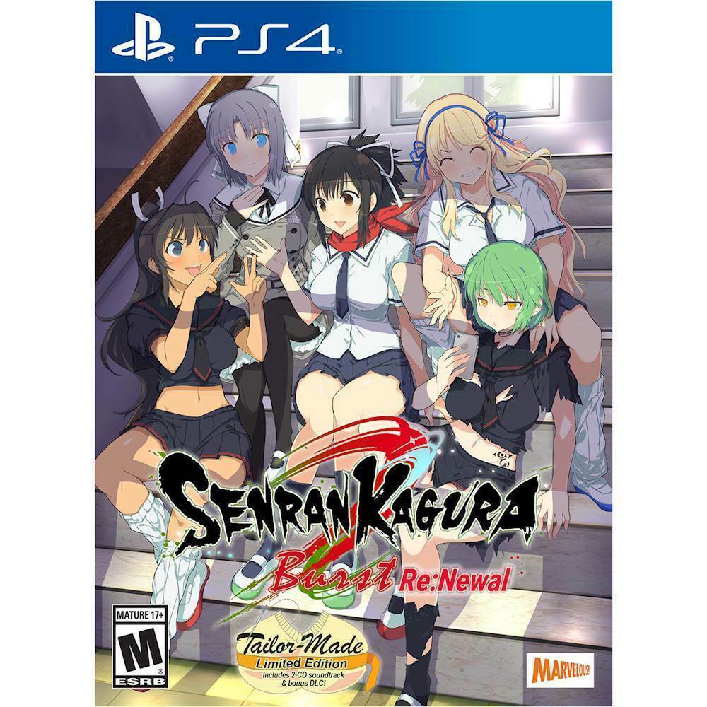 Senran Kagura Burst Re: Newal (At the Seams Limited Edition) (PS4)  Unboxing!! 