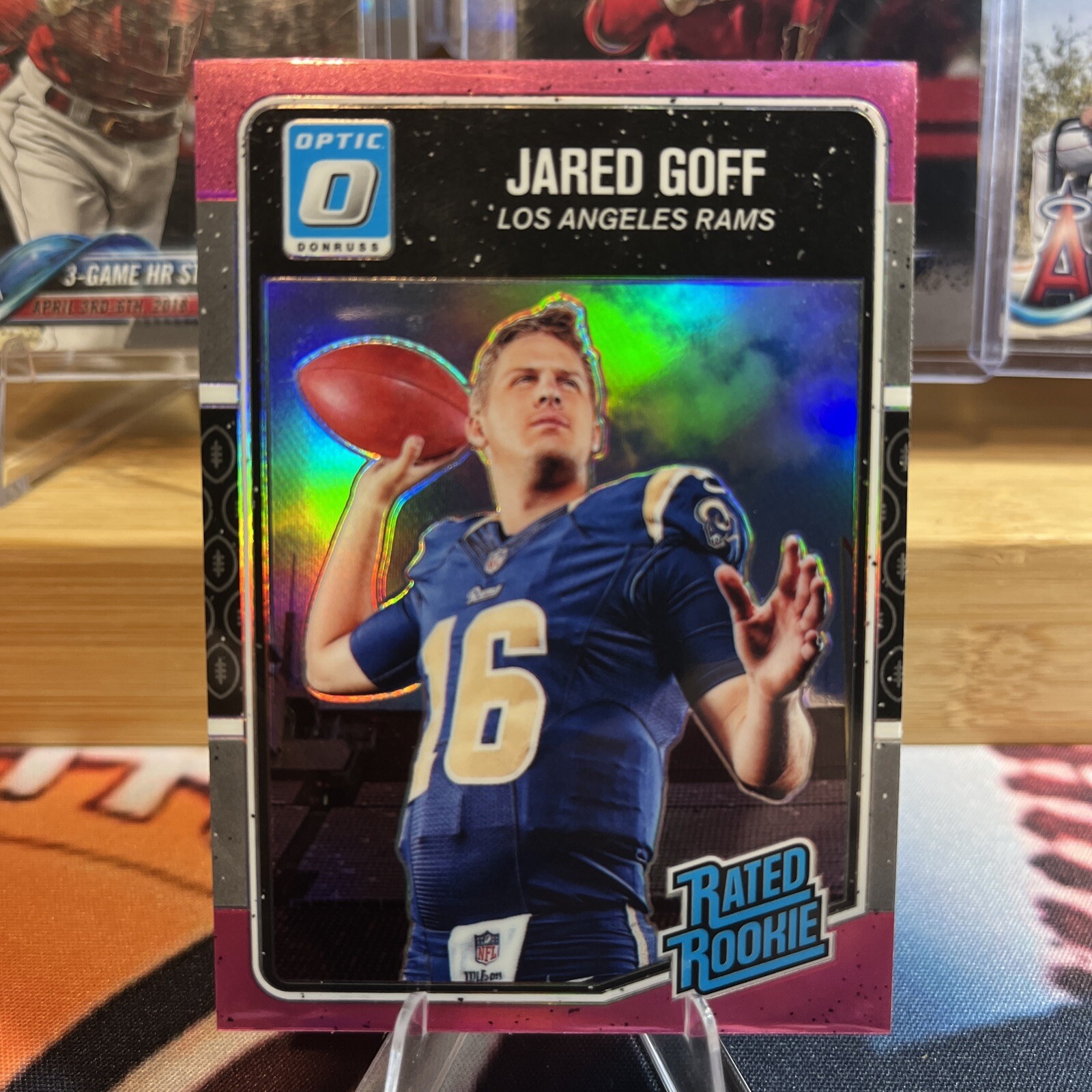 2016 Donruss Optic - Rated Rookie Jared Goff #172 Pink (RC)