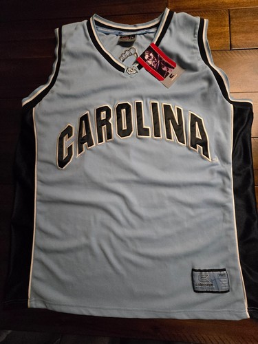 Maillot De Basket Vintage North Carolina Tar Heels DeLong - Taille 42 - Bleu - Occasion