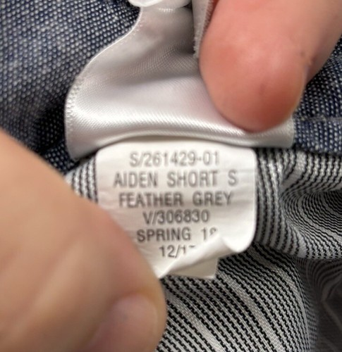 Banana Republic Shorts Mens Size 32 Tan Khaki Aiden Flat Front Chino Preppy - Picture 7 of 7