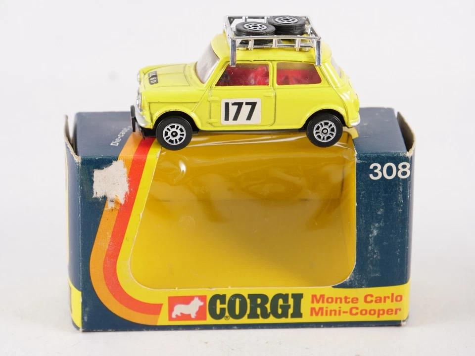 Corgi 308 Monte Carlo Mini-Cooper 177 Whizzwheels - Bild 3 von 4