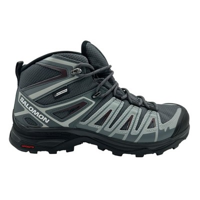 Womens 7.5 - Salomon X Ultra Pioneer Mid CSWP Waterproof Boots Gray NEW