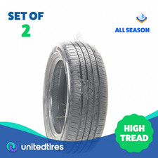 Set Of 2 Used 21555r17 Hankook Kinergy Gt 94h - 832