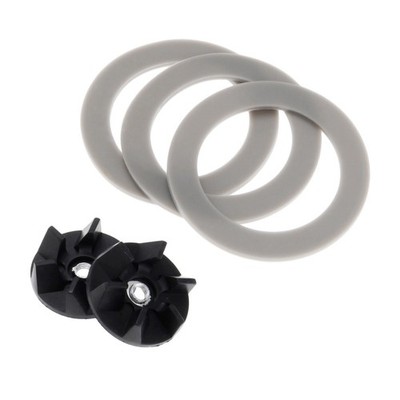 2 Stück Gummi Antriebskupplung+3Stk Dichtung 990035800 für Hamilton Beach Mixer