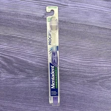 Mentadent ProCare Toothbrush 32 Medium Bristles Full Head Flexible Handle PURPLE