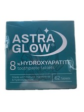 Astra Glow 8 Hydroxyapatite Toothpaste Tablets Exp 2028 62 Tablets ea. Natural