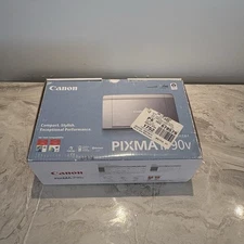 CANON PIXMA IP90V PHOTO INKJET PRINTER  Power Cord & Manual