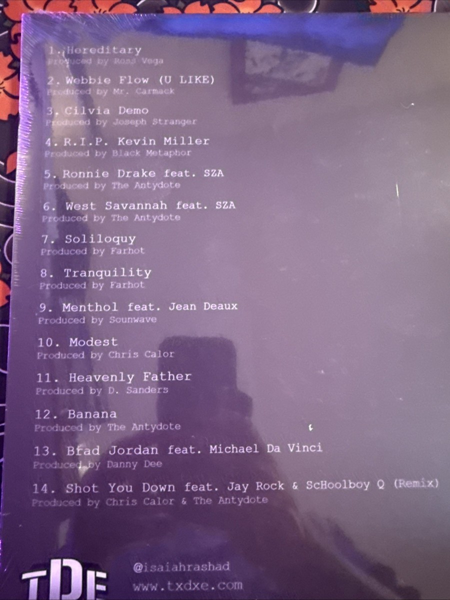 Isaiah Rashad Cilvia Demo Vinyl Record | eBay