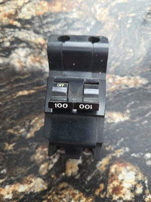 Federal Pacific FPE Type NB  100 Amp 100A 2 Pole Stab-Lok Breaker BOLT ON Main