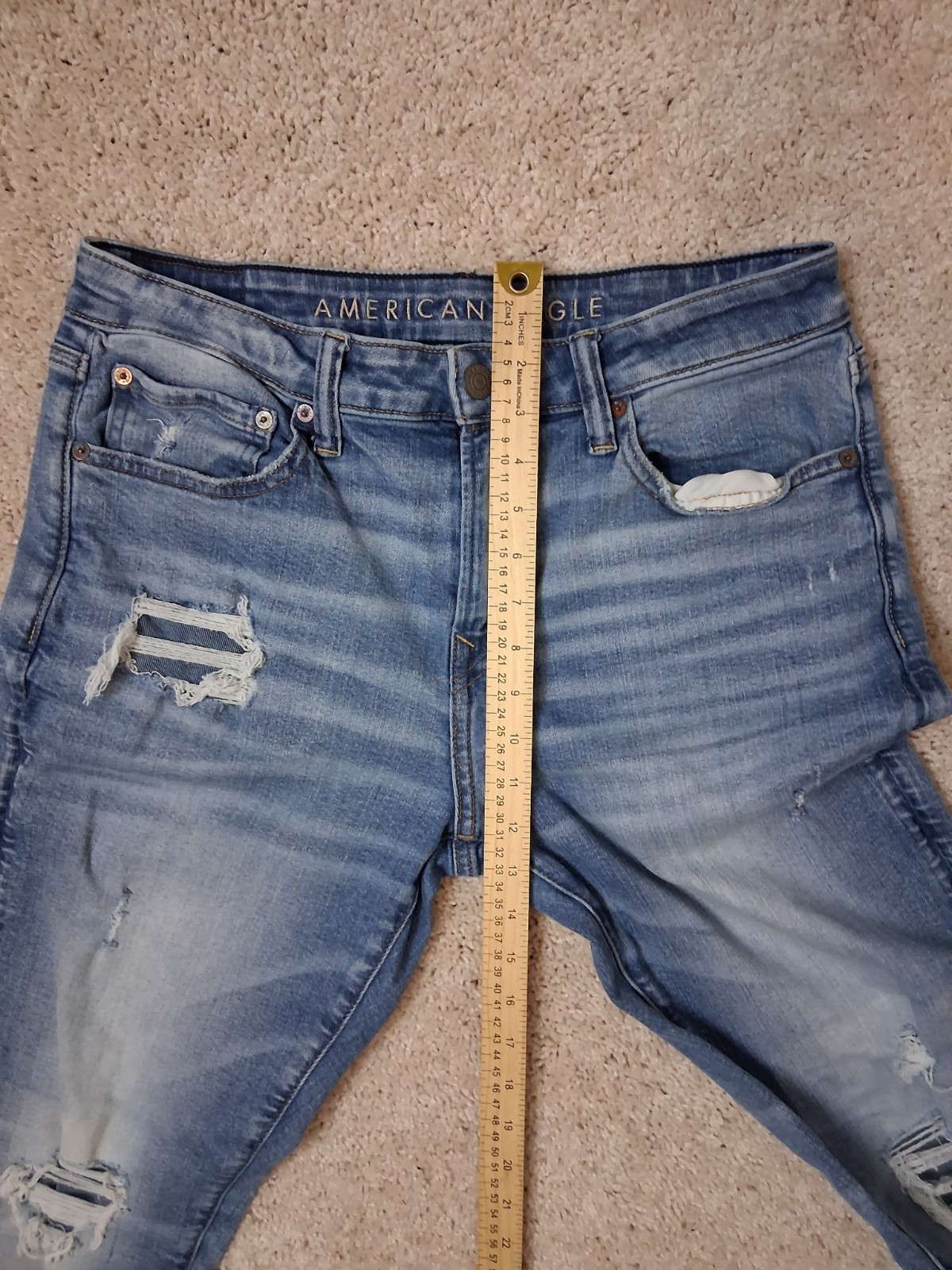 American Eagle Airflex Athletic Patch Distress De… - image 9