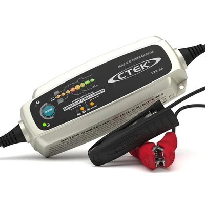 MXS 5.0 Test et Charge, Chargeur De Batterie 12V 5A, Mainteneur - Photo 1/4