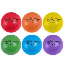 Champion Sports Rhino Skin Basic Dodgeball Set, 6" 6"D, Multicolor