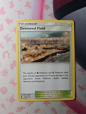Devoured Field 93/111 Sm-Crimson Invasion Regular
