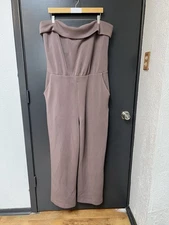 Spanx 50771R AirEssentials Strapless Jumpsuit in Smoke Aireluxe 2X Regular