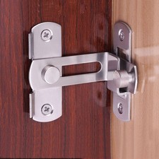 90 Degree Right Angle Door Latch Buckle Hasp Lock for Home Security
