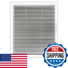 Hvac Premium 16 X 25 Aluminum Return Grille For 1 - - Bar Grilles Overall Size