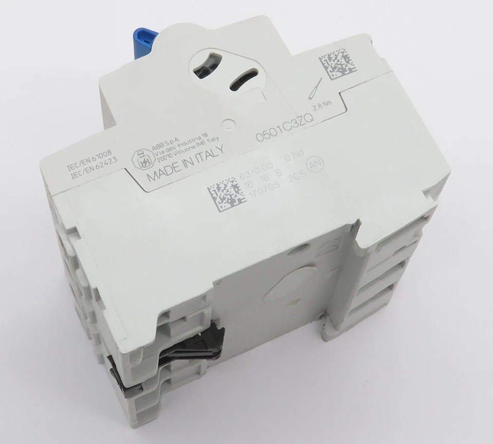 ABB F204 B-40/0,03 FI-Schutzschalter Typ B allstromsensitiv 40A 30mA 4-polig - Image 4 of 4