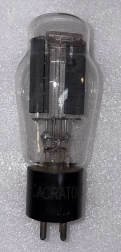 TYPE 83 RECTIFIER ACRATONE VINTAGE TUBE HICKOK TESTED HANGING FILAMENT