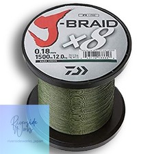 Daiwa J-Braid 4X 29kg 300YD Dark Green New Imported JP