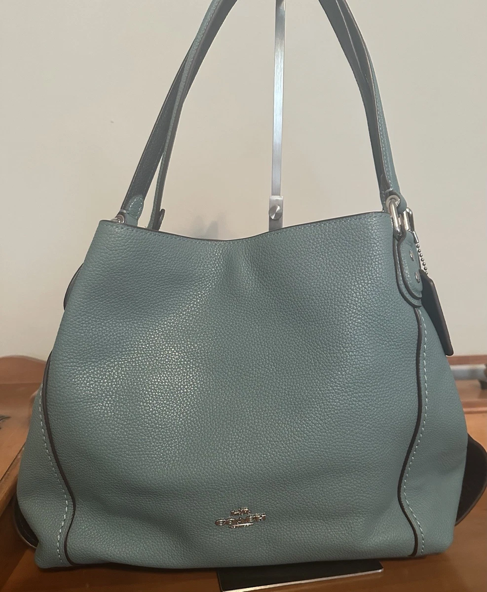 Coach Edie Blue Bags & Handbags for Women for sale | eBay