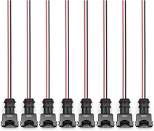 8 Pack Fuel Injector Connector Plug Harness, Replacement for 4.6L 5.0L 5.4L 5.8L