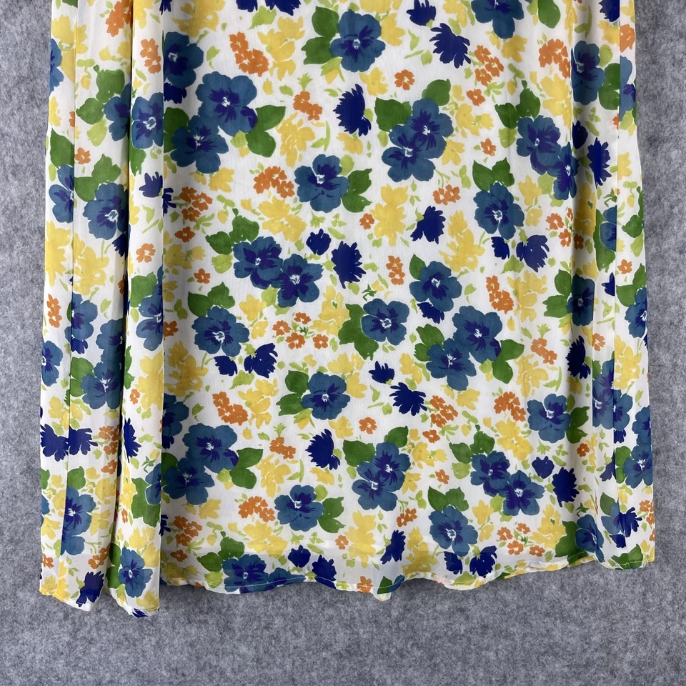 Maxi Falda Vintage Limited America Para Mujer 2 Floral Pensamiento Hada Boho Años 90 Y2K Foto 3 de 4