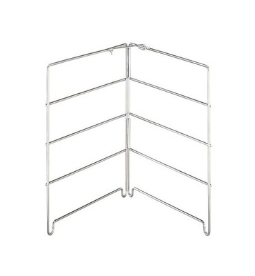 APS Gestell für 4 Pizzableche 26 x 25 cm, H: 26 cm Edelstahl